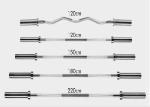 20KG hard chrome 2200mm olympic barbell bar, weightlifting bar, Crossfit barbell