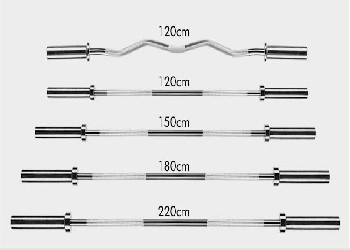 20KG hard chrome 2200mm olympic barbell bar, weightlifting bar, Crossfit barbell