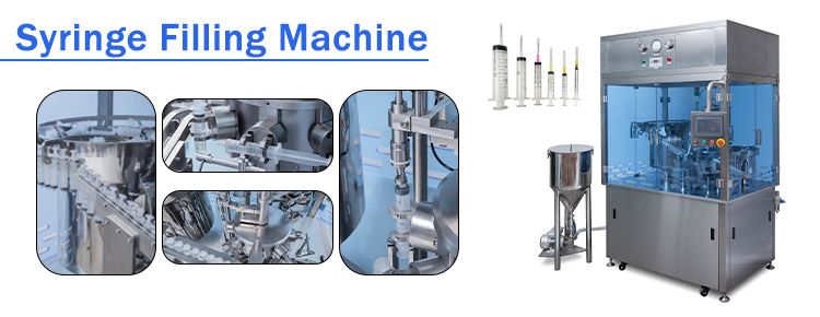 Automatic Syringe Sealing Filling Machine 220V Sterile For Ointment
