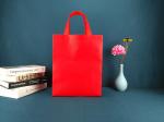 Tote shopping recycle non woven carry bag green biodegradable bags custom logo