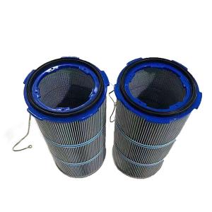 China Polyester Superfine Industrial Dust Collector Cartridge Filters 0.3um wholesale