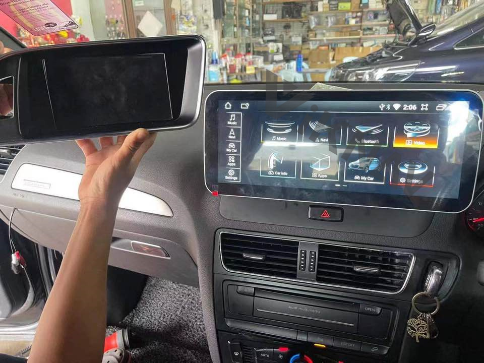 8 Core CPU Audi Android Radio Head Unit Screen For Q5 2010 To 2017