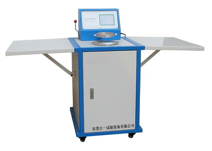 Digital Air Permeability Textile Testing Equipment with 11 Nozzle Air blow