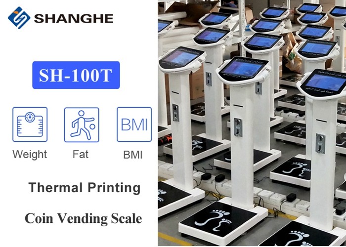 Digital Coin Operated 385kcal Fat 50% Weight Vending Machine