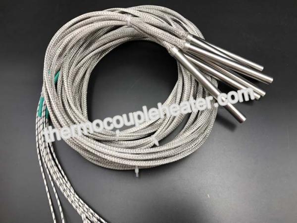 High Density electric cartridge heaters With Internally Connected Fiberglass