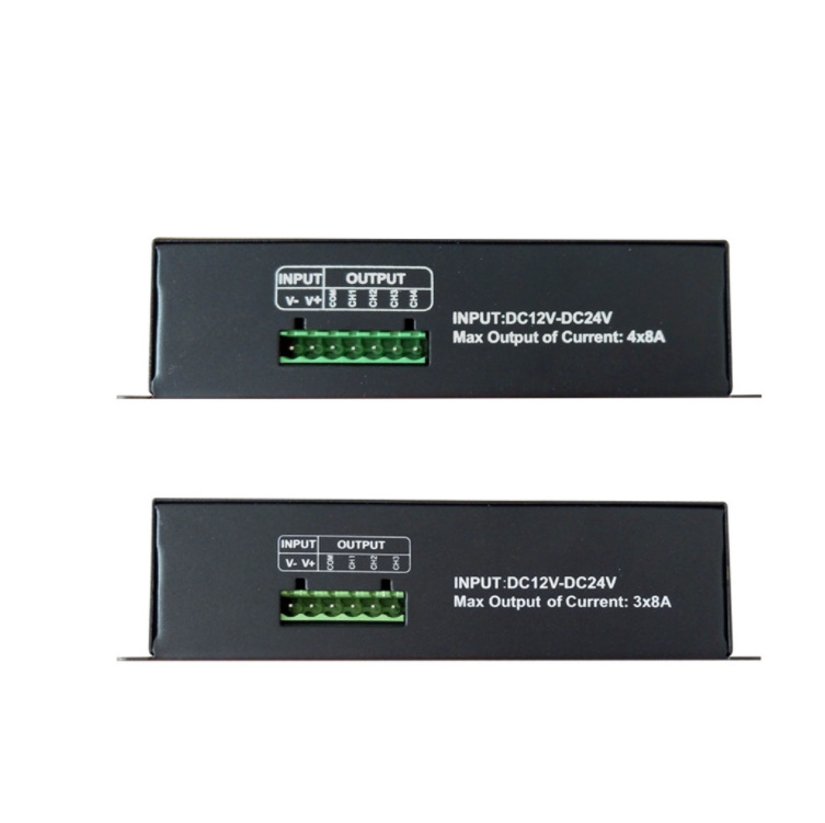 Common Anode LED DMX Decoder Dmx512 RGB RGBW For DMX Lighting Solution
