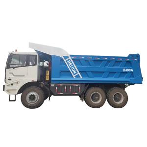 China Zero Emission Lifting Electric Mining Truck EV Dump Truck 90000kg wholesale