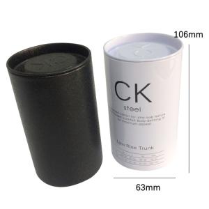 China Empty Cylinder Metal Coffee Cans Aluminum Tins With Lids Food Storage wholesale