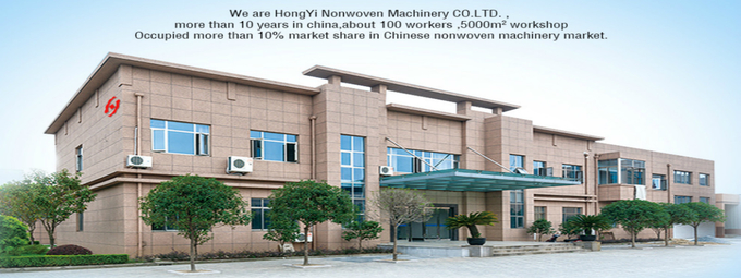 PLC Touch Screen Cross Lapper Nonwoven Machine For Wadding