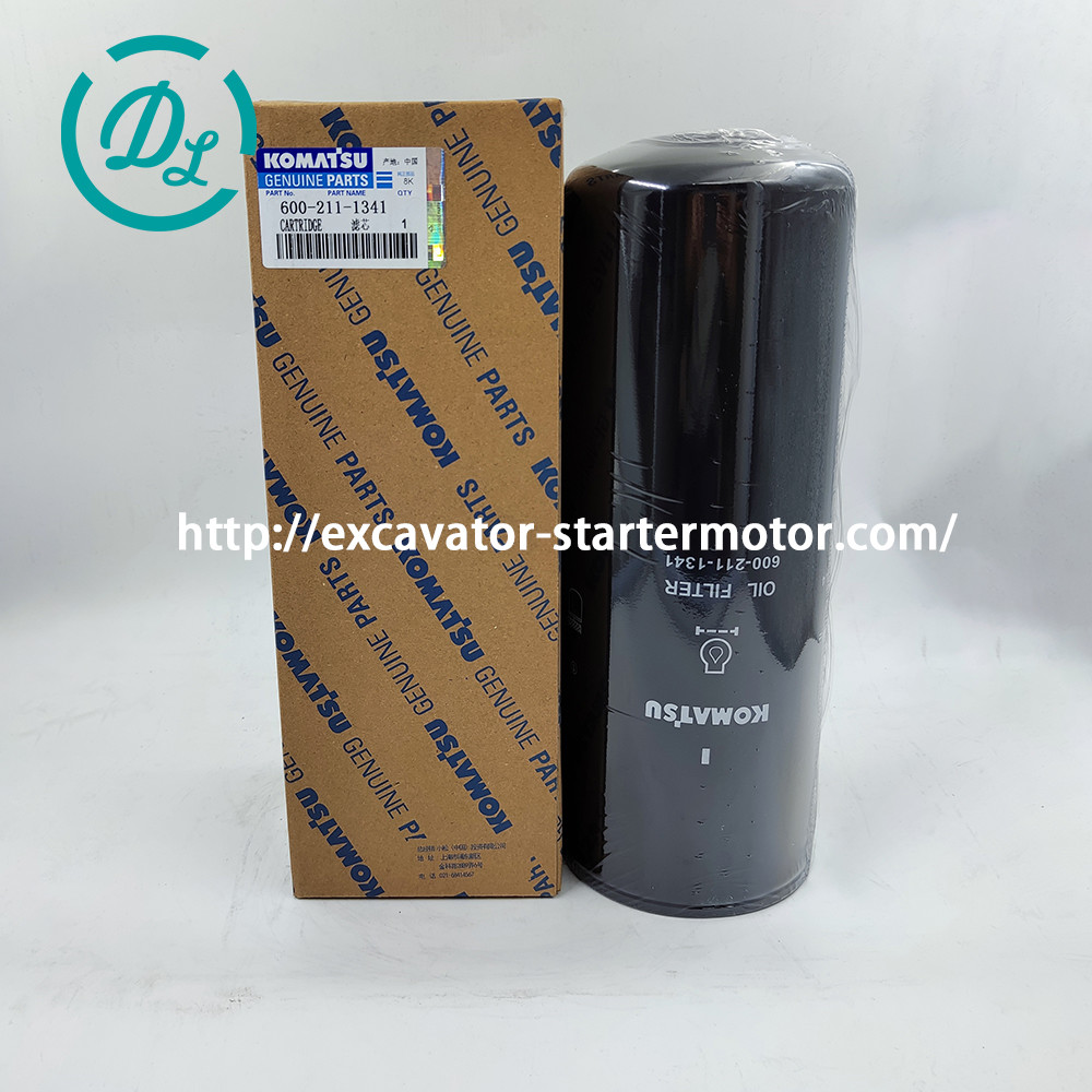 600-211-1340 Oil Filter Excavator 600-211-1341 Komatsu PC400-7 PC400-8
