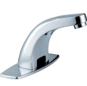 China AC 220V Hospital Automatic Sensor Faucet / Brass Hands Free Bathroom Tap wholesale
