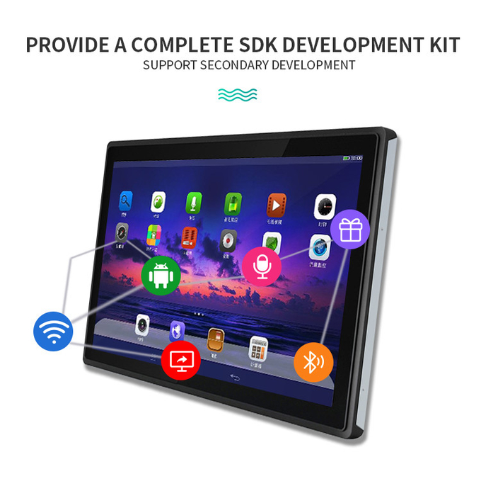 Sunlight Readable Industrial Touch Screen Display High Brightness Open Frame