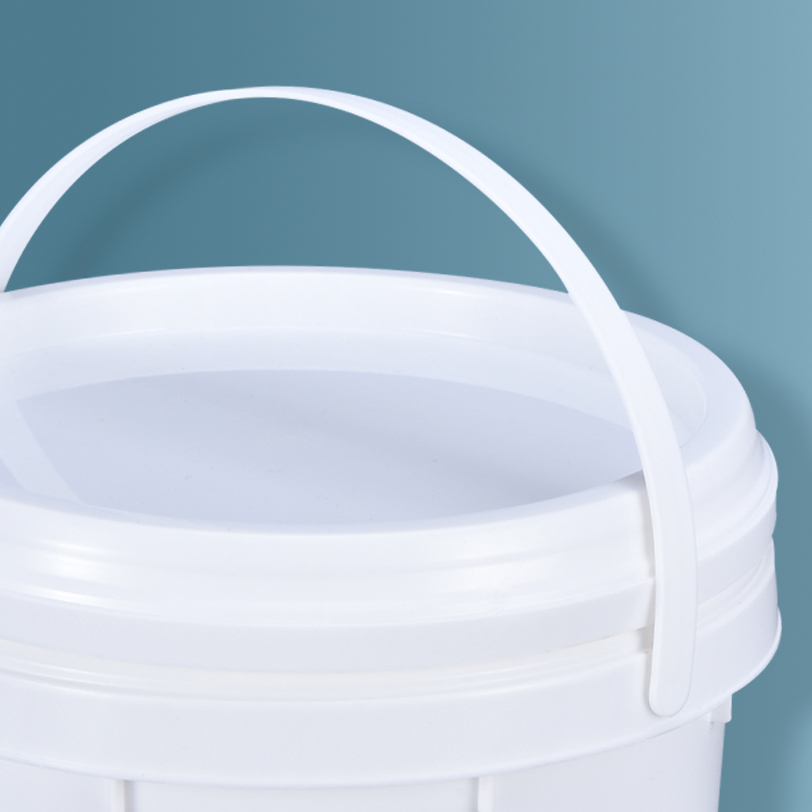ISO9001 Certified Round 5 Gallon Plastic Bucket for Paint Industry Packing Container