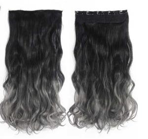 China Ombre Synthetic Hair Extensions , Synthetic One Piece Hair Extensions wholesale