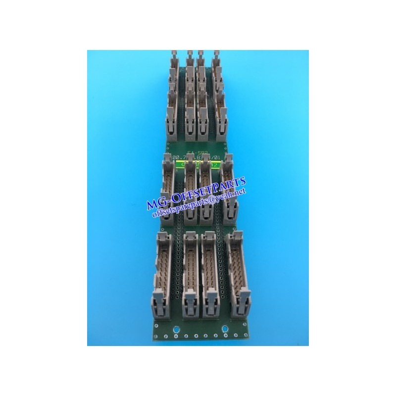 00.785.0912, 00.781.8349/01, PRINTED CIRCUIT BOARD EA-SR2, HD BACKPLANE EA-SR2, HD ORIGINAL NEW SPARE PA