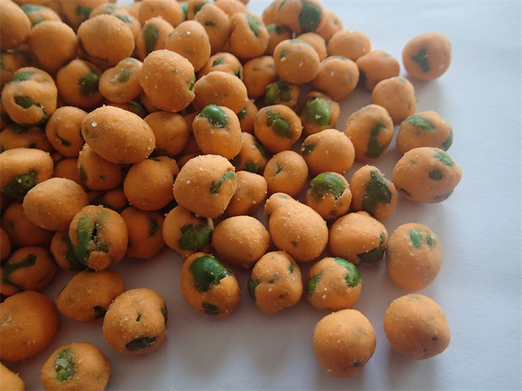 Chili Flavor Roasted Green Pea Spicy Coated Green Split Peas