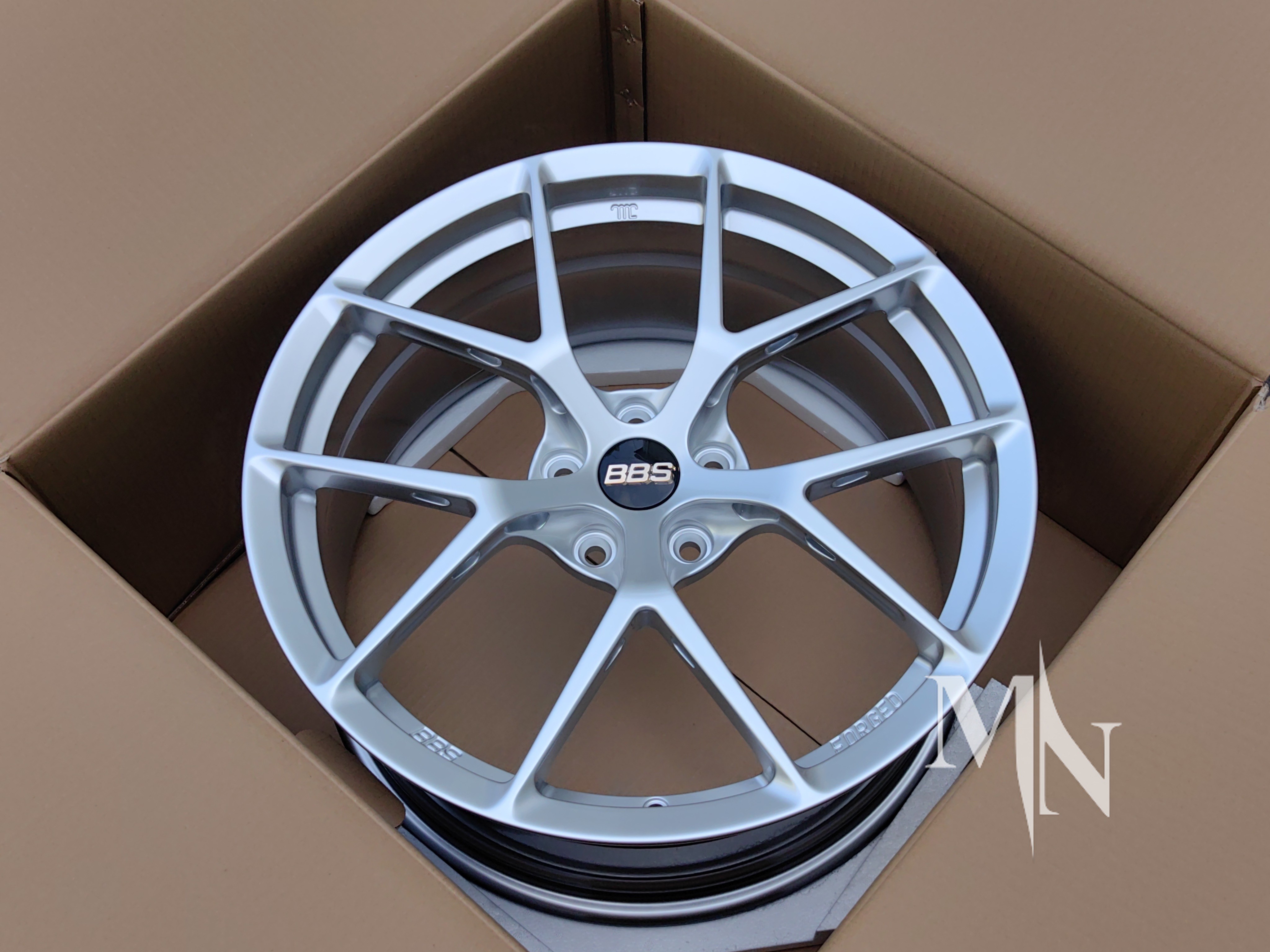 BBS FI R Wheels 20 21 Inch 5x112 Silver Custom Forged For Audi R8 Available