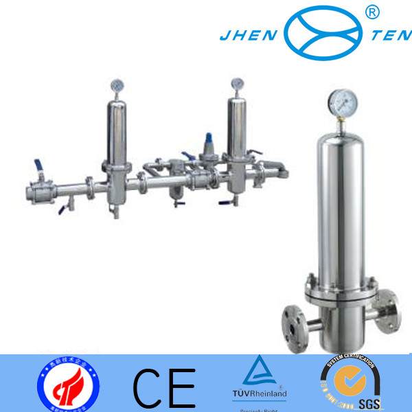 sanitary gas filter stainless steel 304 or 316L steam filter for 226 or 222 connection code 7 code 5