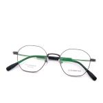 Fashion IP Plating Beta Titanium Glasses Adaptable To All Scenarios