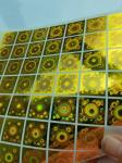 Holo Anti Counterfeit Sticker Laser Security Serial Number Protect Consumers