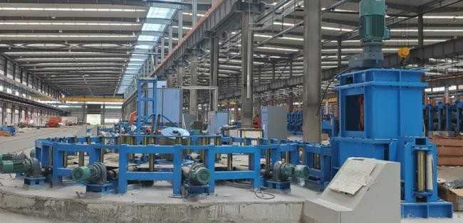 Heavy Type Hign Frequency HF Welded Tube Mill Line 2 Years Warranty