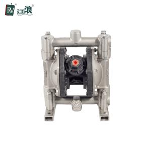 China 3/4 Air Operated Diaphragm Pump Stainless Steel 15gpm 100psi For Base Solvent wholesale