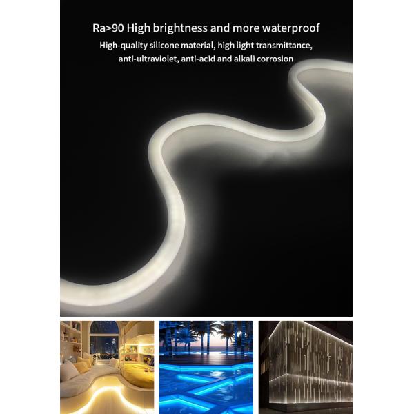 LED Silicone Neon Strip 180 Degree Waterproof Circular Outdoor Flexible LED Neon Light