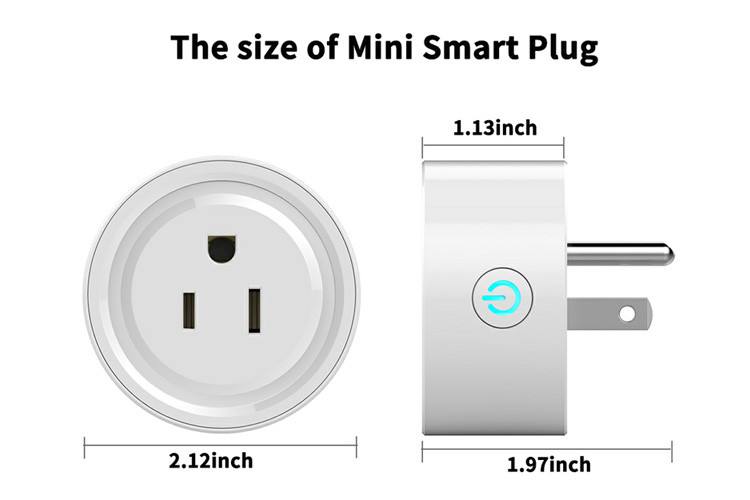 Home Automation Tuya Smart Outlet With Remote Switch CE Certificate