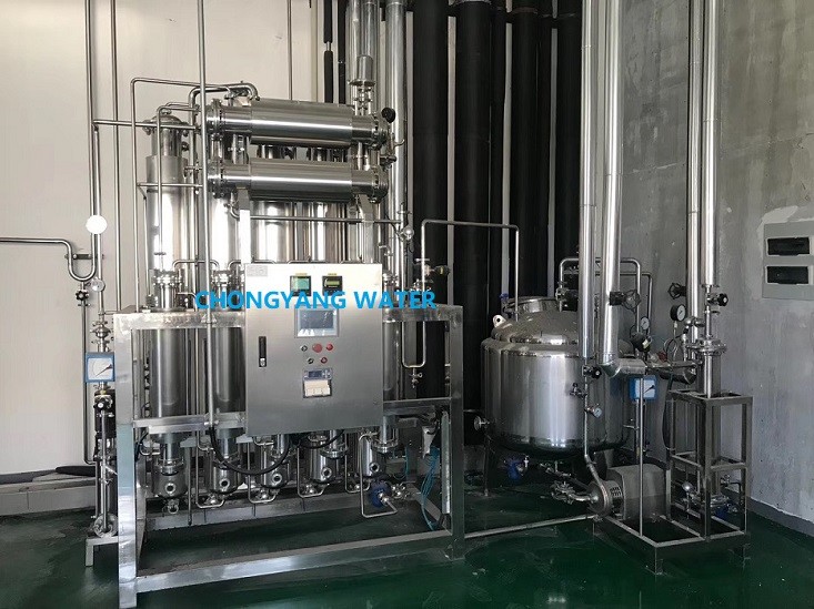 Three Effects Water Distiller Machine Laboratory Water Distiller For Experiments