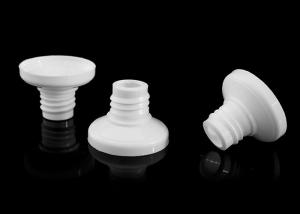 China Polyethylene Plastic Cosmetic Tube Head / Soft Laminated Tube Dia 28mm wholesale