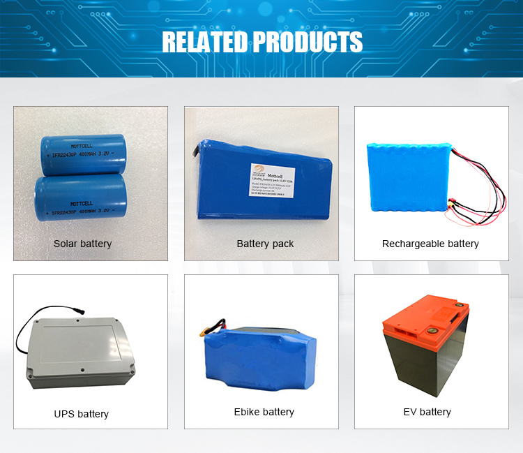 3.2V IFR32650 6000mAh LiFePO4 Rechargeable Batteries 6AH