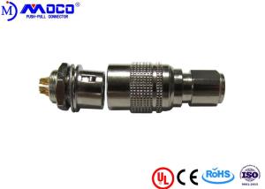 China 6 Pin Industrial Circular Connectors Metal HRS HR10A-7P-6P / HR10A-7R-6S wholesale