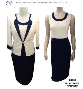 China Women's Fashion Cotton/Polycotton designer suits wholesale