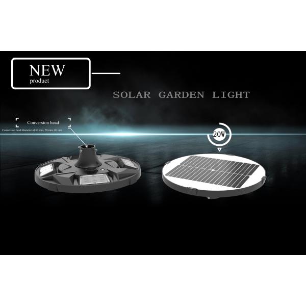 5 years Warranty Outdoor 360 Degree UFO Solar LED Garden Post Light Built in Motion Sensor