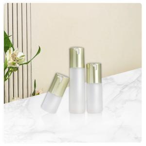 China 3pcs Lotion Pump Container Clear Airless Pump Bottle 15ml 30ml 50ml For Fresh Products wholesale