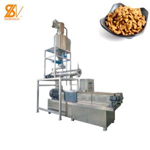 China Staineless Steel Dry Extruded 110kw Dog Food Production Line wholesale