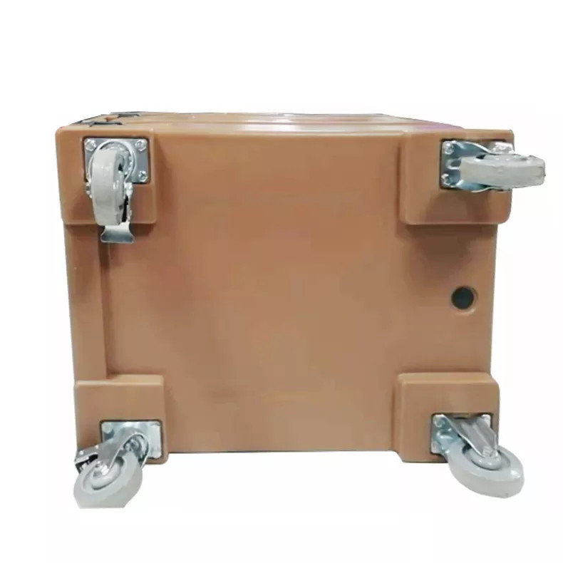 Rotomolding Plastic Insulated Loading GN pan Carrier Hot Cold Holding Food pan carriers
