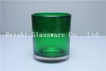 Colorful Press Glass Candle Holder With Cheap price