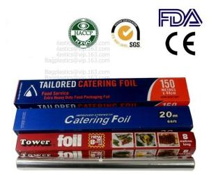China Food grade catering aluminum foil roll, Foodservice Aluminium Foil Roll wholesale
