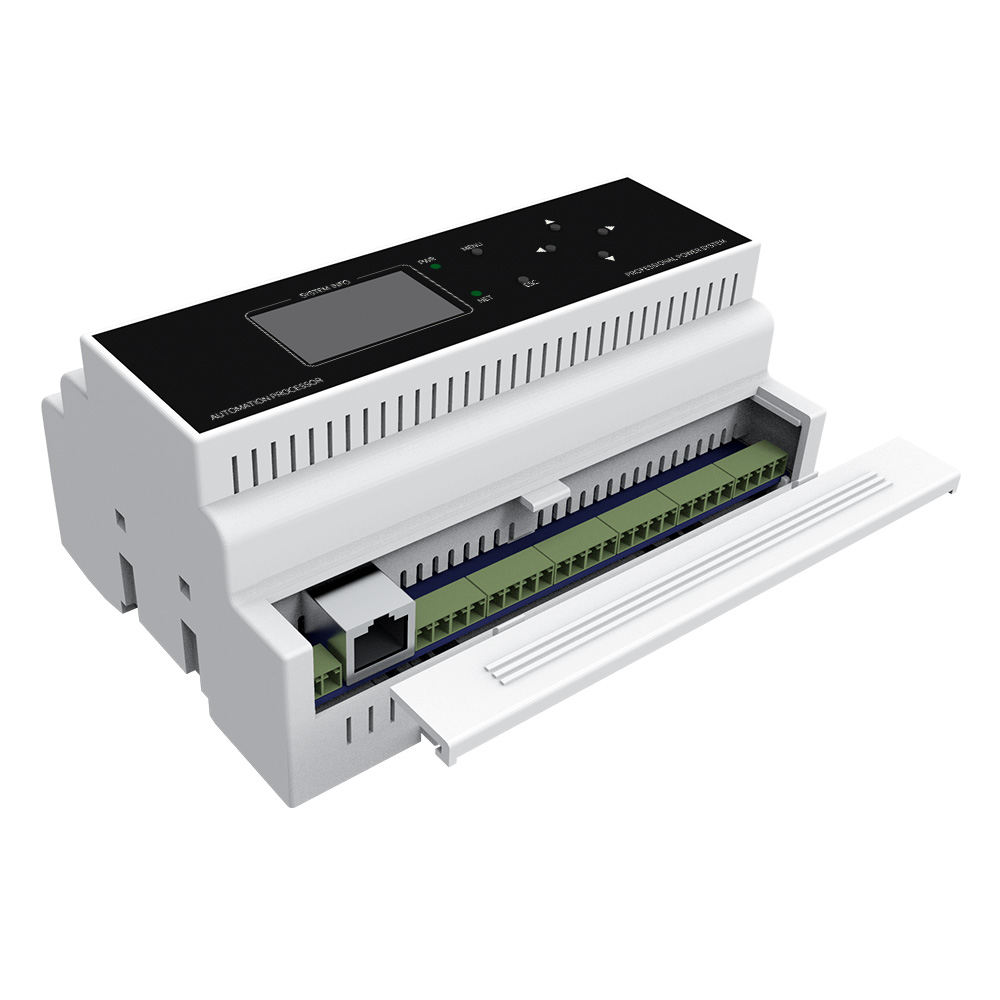 Hotel Lighting Control Module DIN Rail Automation Wireless Processor With RS-485 Ports