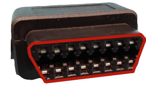 Type 1 J1939 Deutsch 9-Pin Female to J1962 OBD-II 16 Pin Female Cable