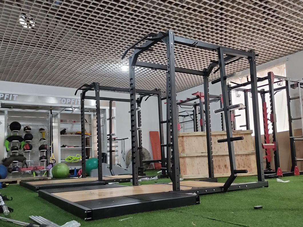 New Style Strength Equipment Home Indoor Folding Power Racks Wall Squat Rack