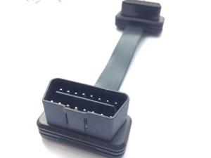 China RoHS certificate Wire Cover Pipe OBD 2 Male To Female Connector Cable wholesale