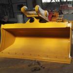 45 Ton Steel Excavator Cleanup Bucket Engineering Dedicated
