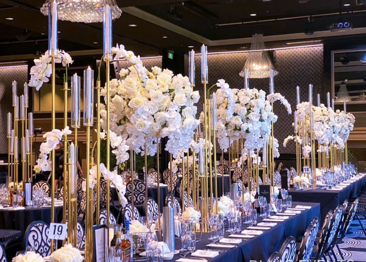 Led Candles For Wedding Centerpieces Flameless Elegant Christmas Light Wax Wedding Candle Pillars
