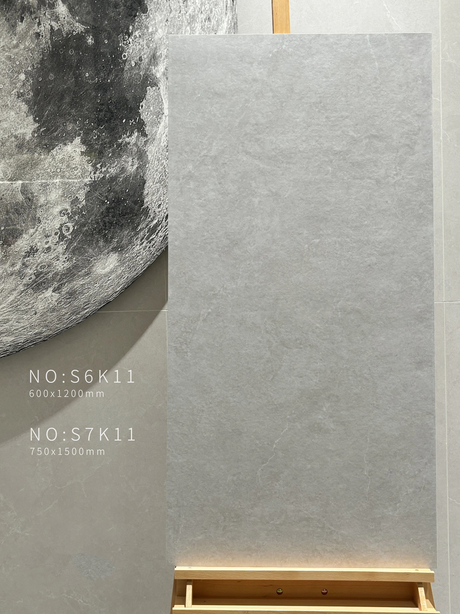 Matt W.A 0.5% Grey 750x1500mm Indoor Floor Antibacterial Baby Face Porcelain Tile For Design And House