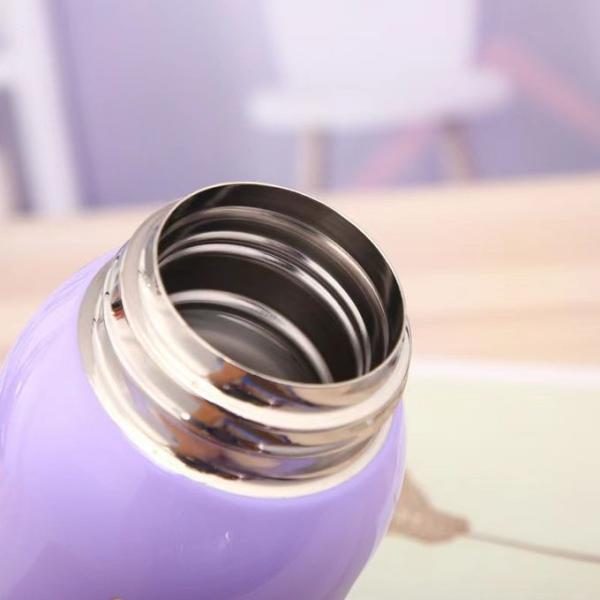 Everyday Delights Stainless Steel Insulated Water Bottle with Cup, Straw and Bag 500ml