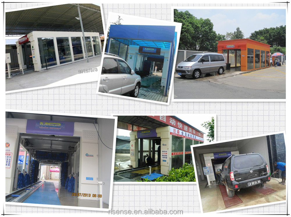 Support OEM -Chic Design Style Automatic Car Wash Machine for North/South America