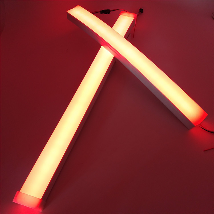 40mm Chasing 12V Dmx Led Neon 5050Rgb flex lampara navidea Dmx512 corner neon led tape 20m led rgbw light strip