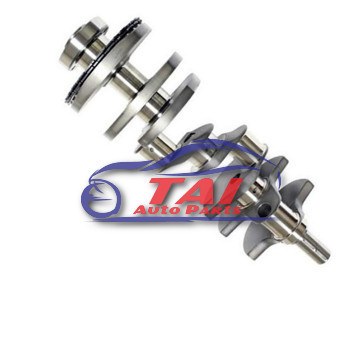 Machine Forged Steel Auto Engine Parts Crankshaft For Hino J08C EM100
